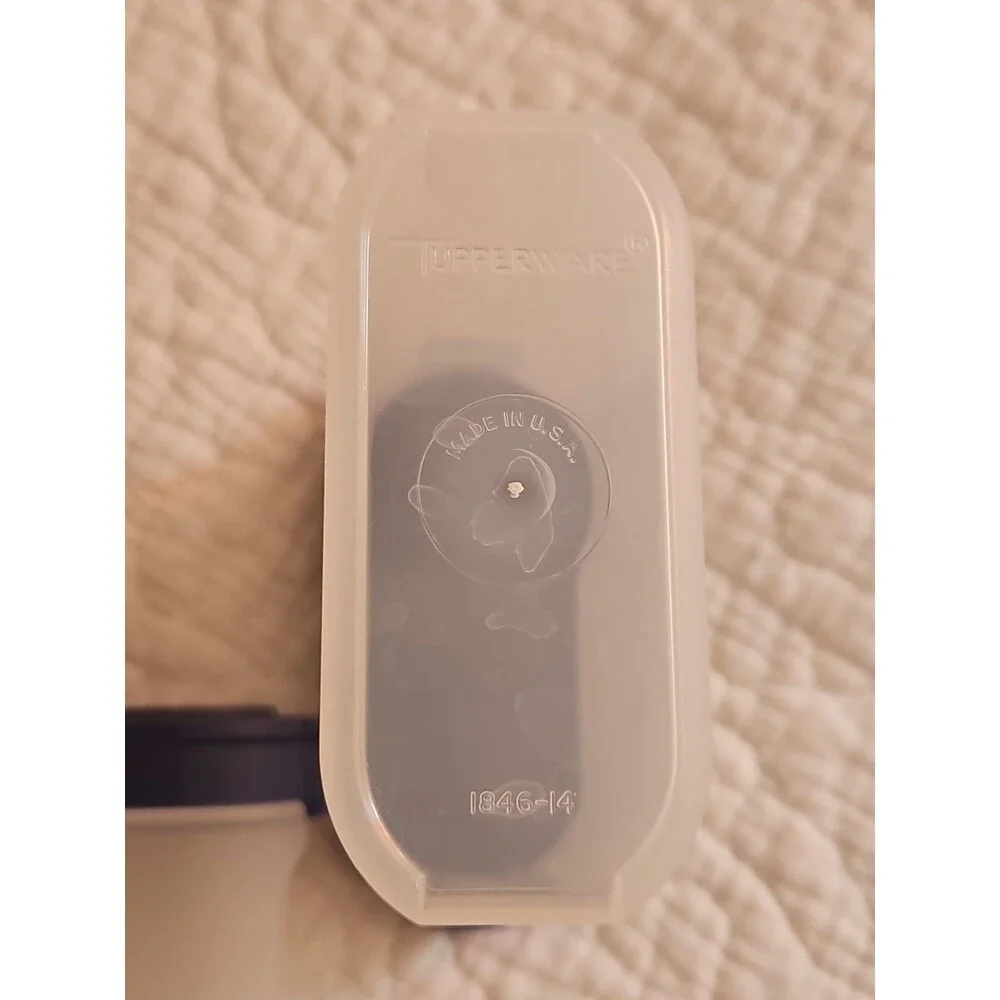 4 Vintage Tupperware Modular Mates Large Spice Shakers Storage Containers  1846 - Picture 4 of 5